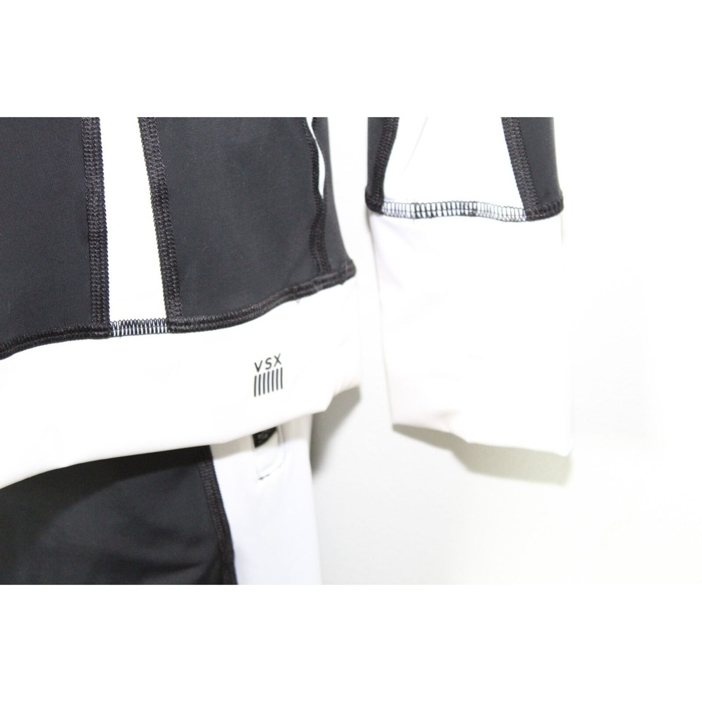 Victoria's Secret VSX Sports Jacket Legging Pants Set Blk Wht Colorblock XS / S - Picture 5 of 14